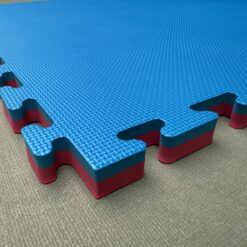 Alternative view of KAMPFSPORTMATTE PREMIUM Tatami EVA 2,6cm rot/blau EVA Schaum/Foam