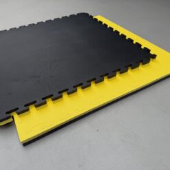 YOGA-GYMNASTIC-SPORT STECKMATTE PREMIUM Tatami EVA Schaum 2,6cm gelb/schwarz – Bild 9