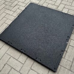 "FitUltra"-100x100x2cm schwarz - Bodenschutzmatte inkl. 3 Verbinder – Bild 3