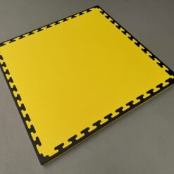TATAMI KAMPFSPORTMATTE 4cm PREMIUM schwartz/gelb EVA Schaum – Bild 6
