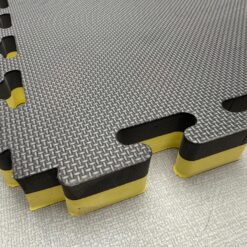 Alternative view of TATAMI KAMPFSPORTMATTE 4cm PREMIUM schwartz/gelb EVA Schaum