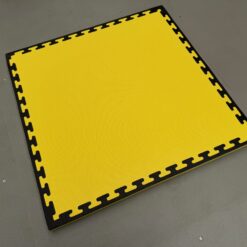 TATAMI KAMPFSPORTMATTE 4cm PREMIUM schwartz/gelb EVA Schaum – Bild 10