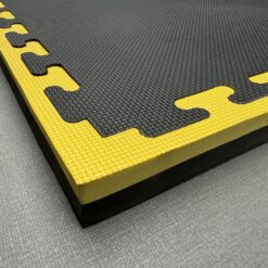 TATAMI KAMPFSPORTMATTE 4cm PREMIUM schwartz/gelb EVA Schaum – Bild 7
